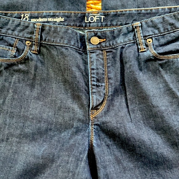LOFT Modern Straight Jean 18S - Picture 8 of 13